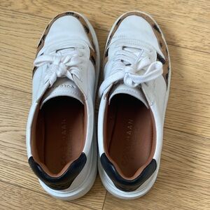 Cole Haan Grand OS sneakers with animal print detail. Size 6.5c